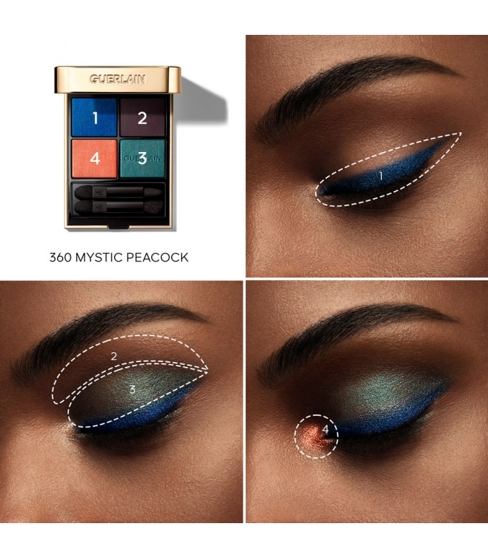 Guerlain-OMBRES G-Ombres à paupières 4 couleurs