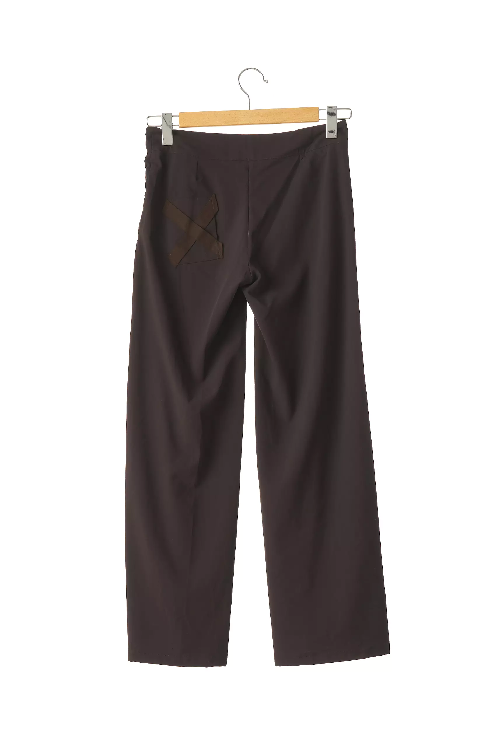 Liza Korn Pantalons Flare Femme couleur marron