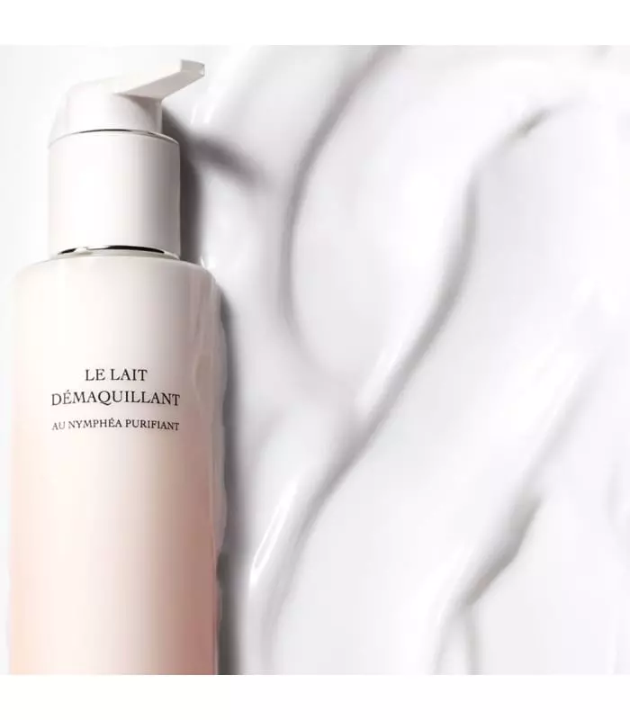 LE LAIT DEMAQUILLANT Lait démaquillant au nymphéa français purifiant - visage et yeux