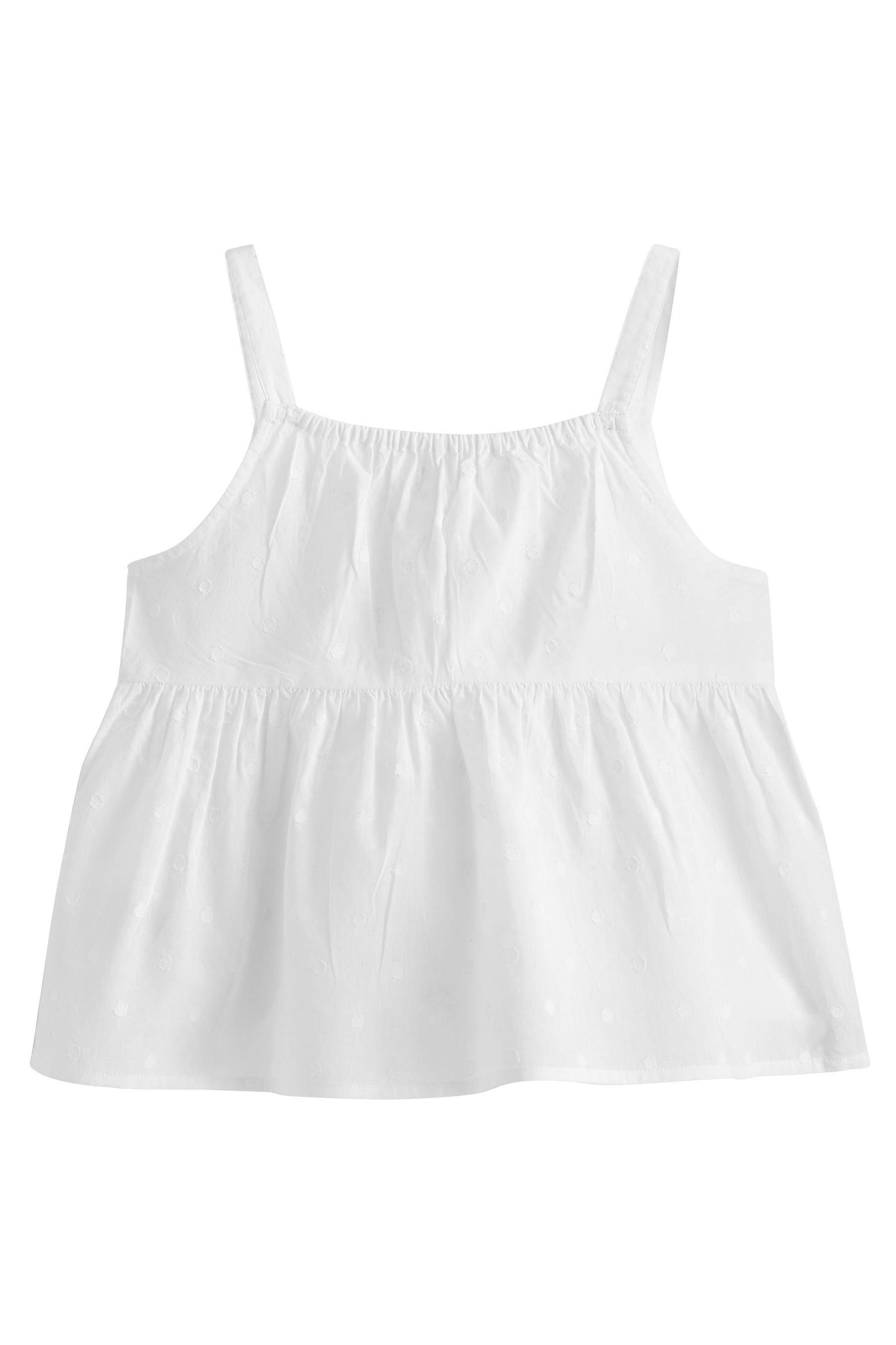 Next Blusentop Bluse mit Schnürung vorn (1-tlg)