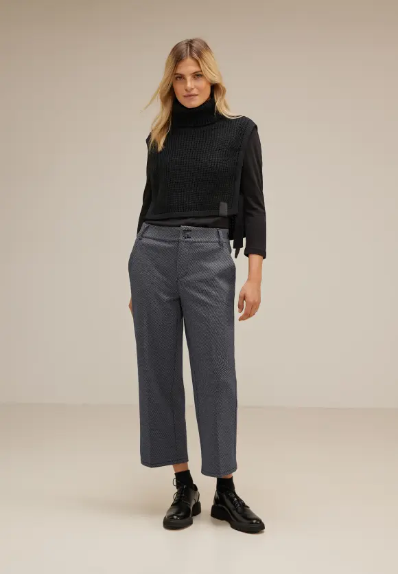 Street One Jacquard Casual Fit Hose