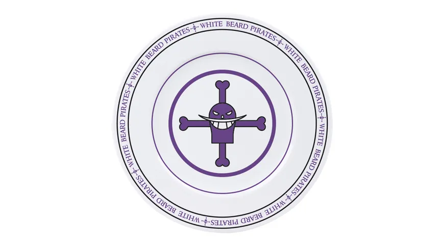 ONE PIECE 4er Teller Set Emblems