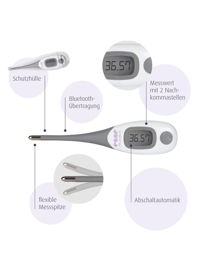 Reer reer mama Basalthermometer in Weiß ab 18 Jahre günstig kaufen onesize