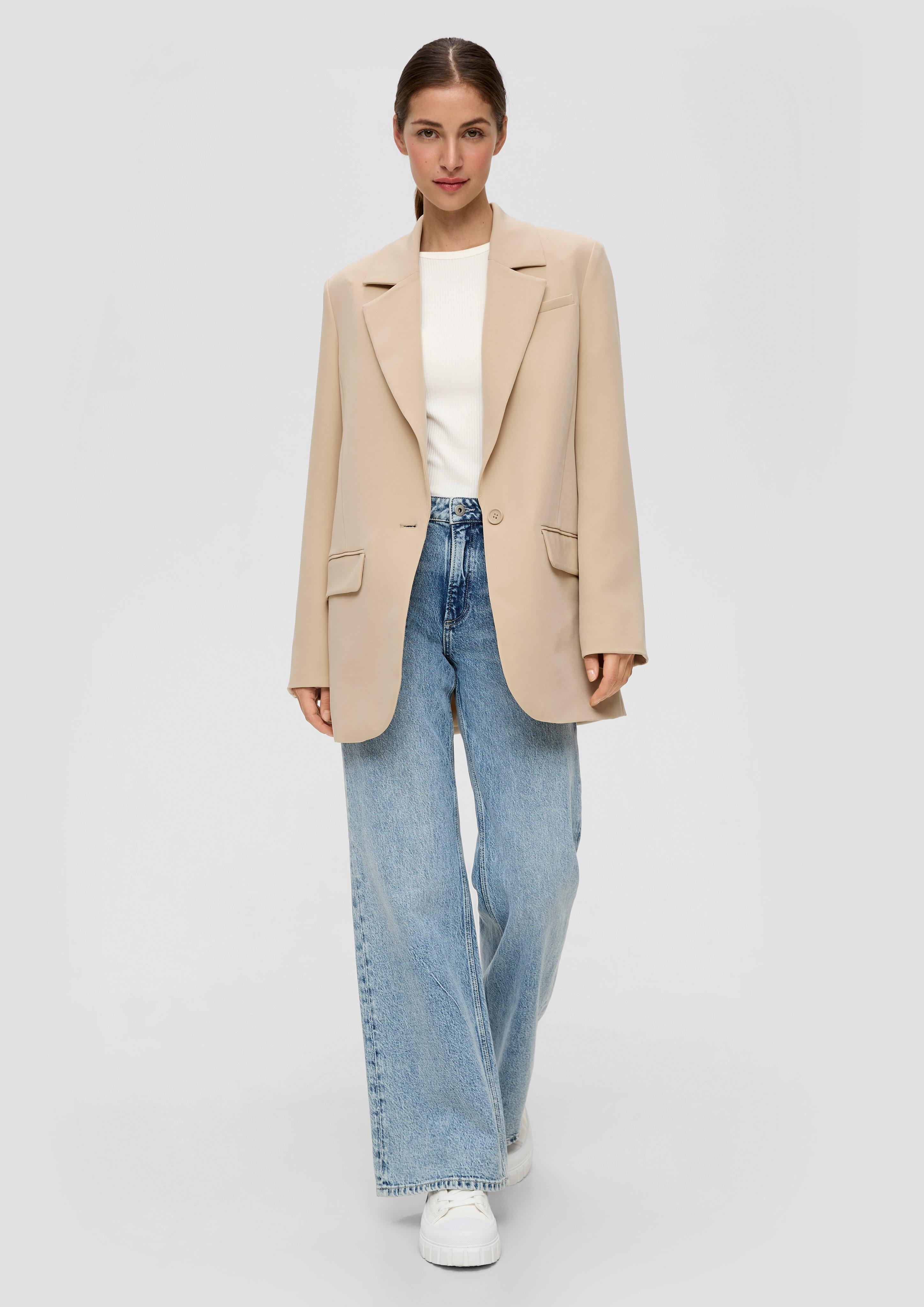 Oversize Blazer mit Pattentaschen  2140895-8170