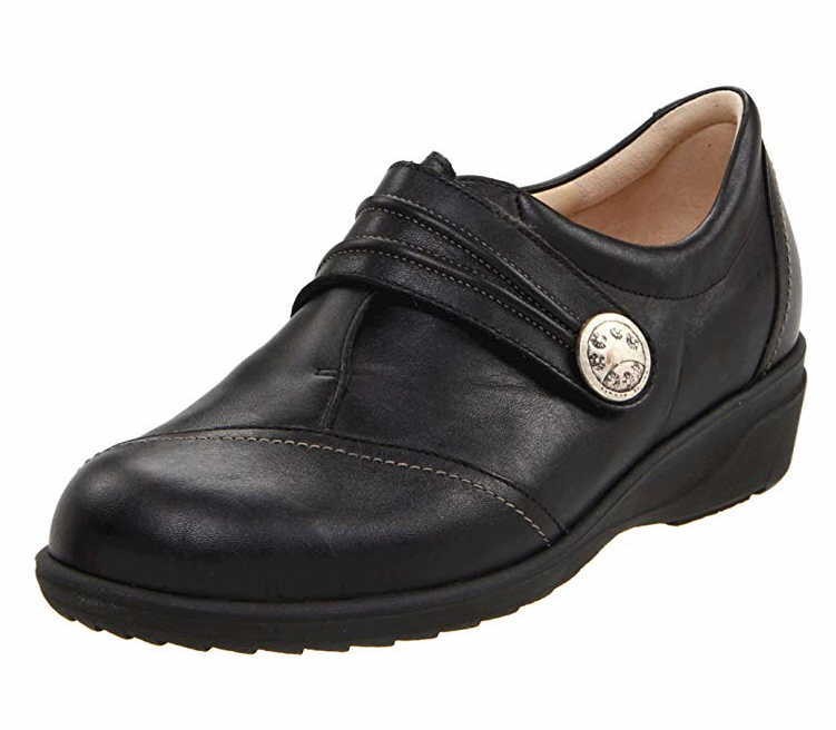 FINN COMFORT Freizeit Schnürer schwarz Galway