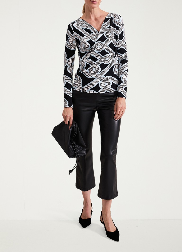 Top Sofiana Phase Eight con stampa grafica