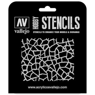 Vallejo Hobby Stencils: Giraffe Camo WWII Markings