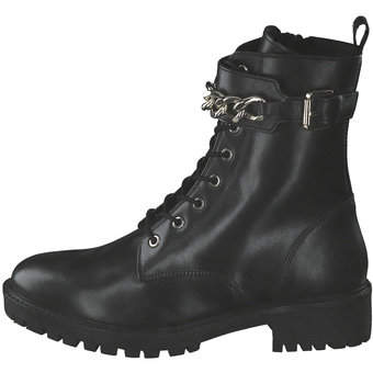 Geox D Hoara Schnürstiefelette in schwarz