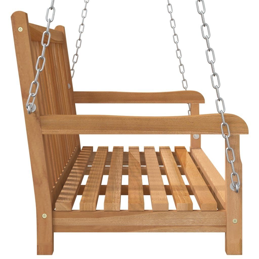 vidaXL Hollywoodschaukel Hollywoodschaukel Massivholz Teak 114x60x64 cm, 1 tlg.