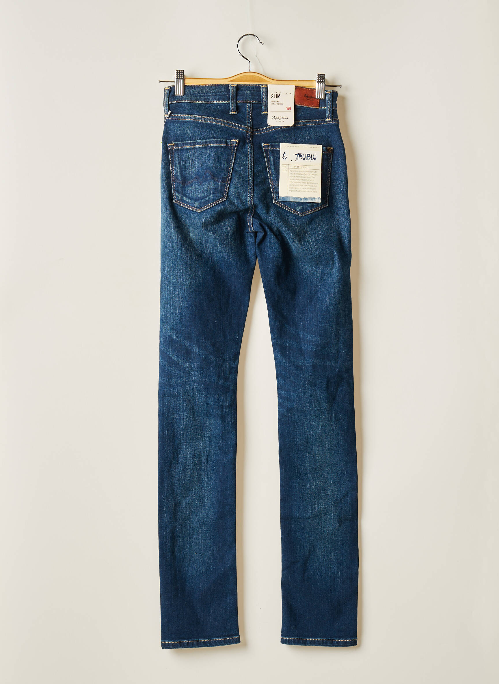 Pepe Jeans Jeans Coupe Slim Femme couleur bleu
