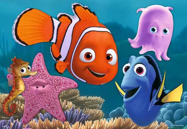 Kinderpuzzle ab 3 Jahren - Nemo der kleine Ausreißer - 12 Teile