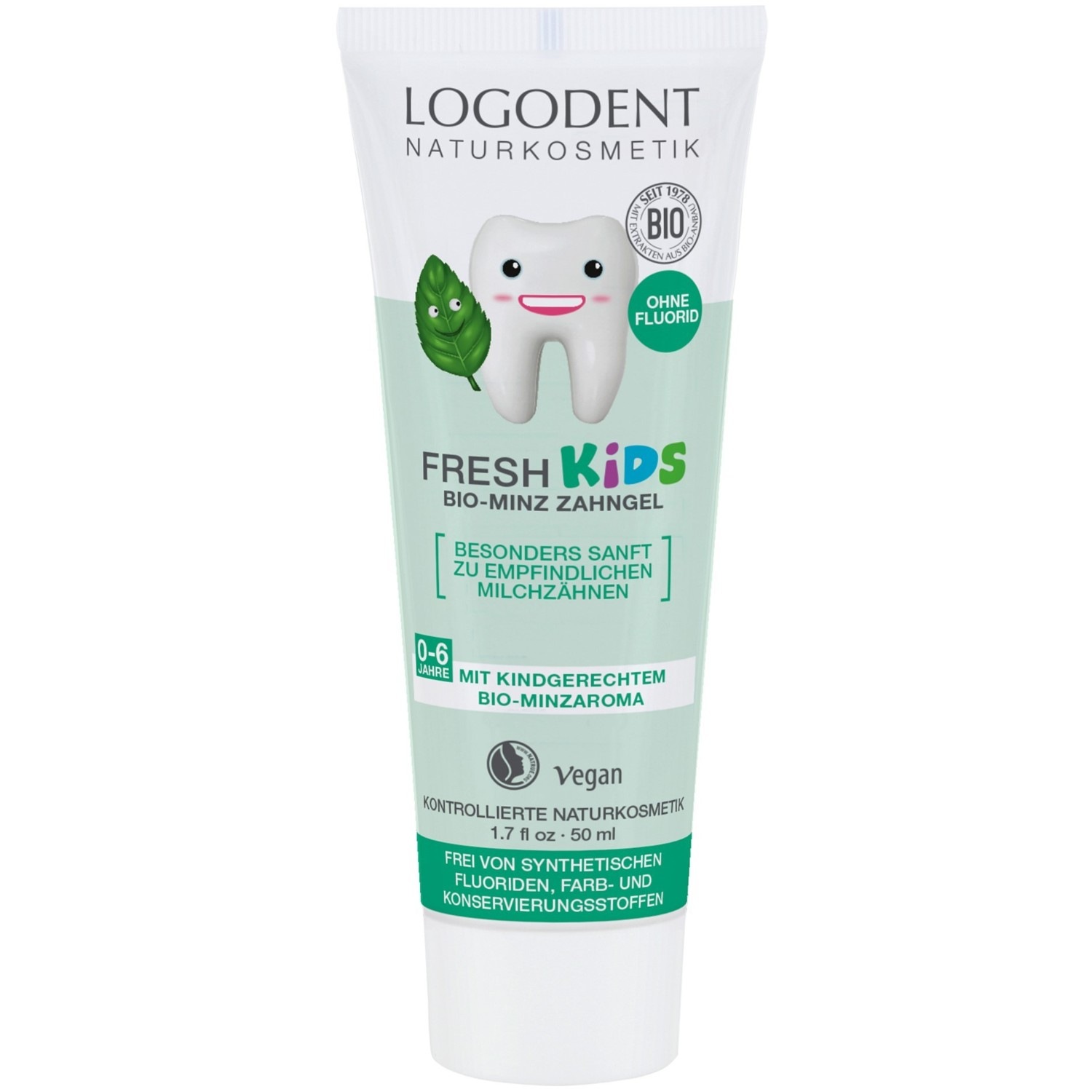 Fresh Kids Bio-Minz Zahngel ohne Fluorid