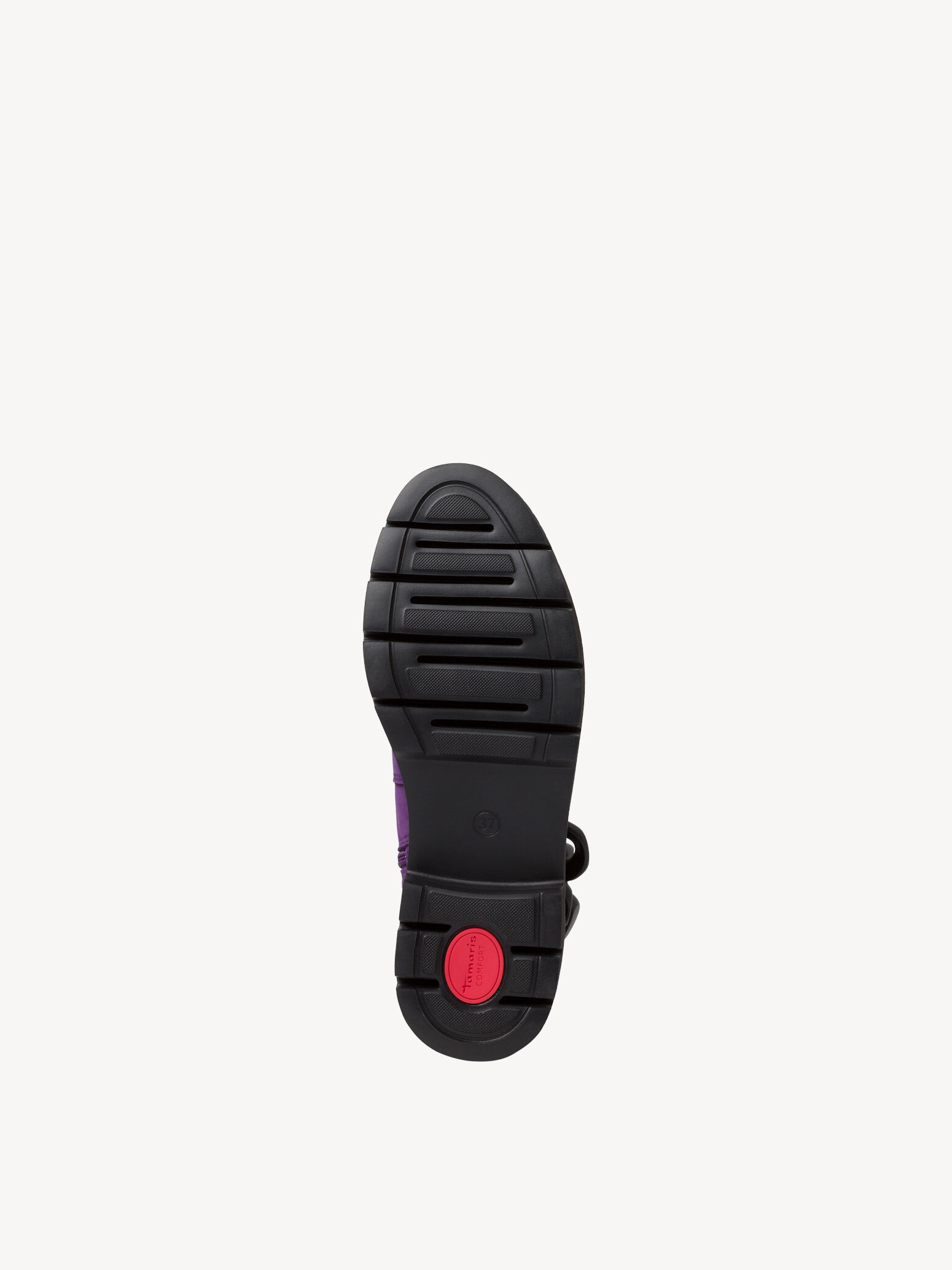 Bottine Chelsea en cuir - mauve