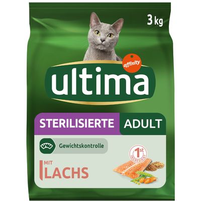 Ultima Cat Sterilized Lachs & Gerste