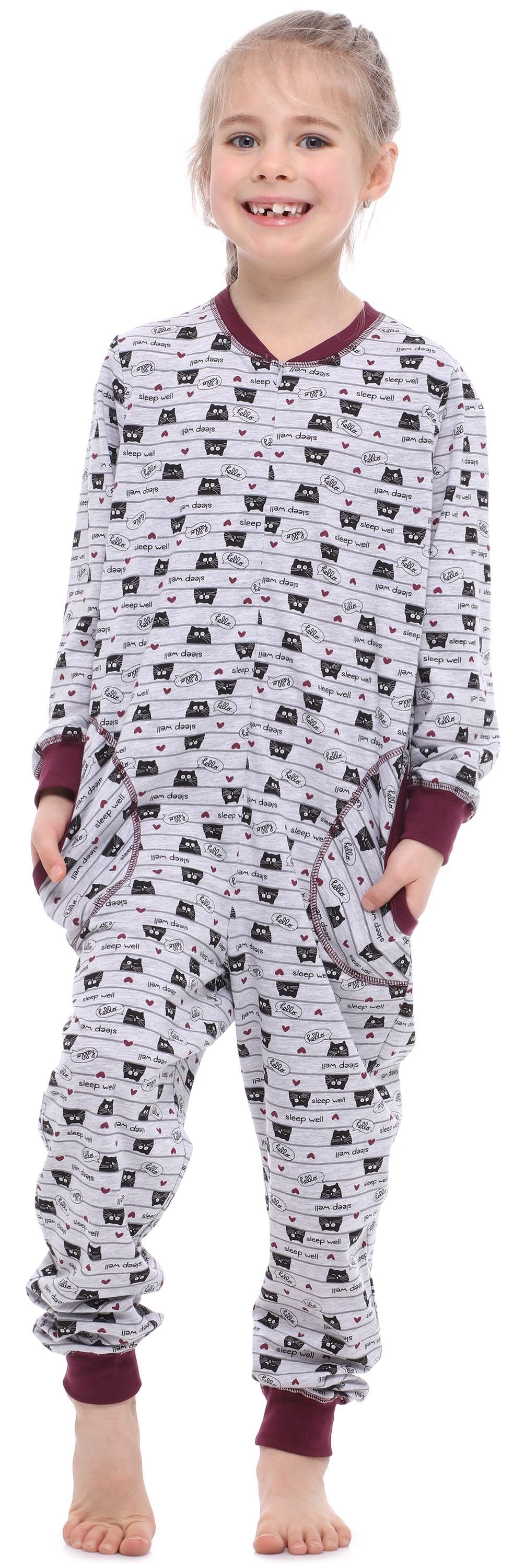 Merry Style Schlafanzug Mädchen Schlafanzug Jumpsuit MS10-186