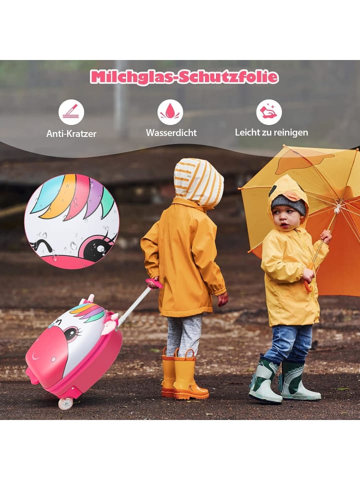 COSTWAY Trolley in Rosa günstig kaufen onesize