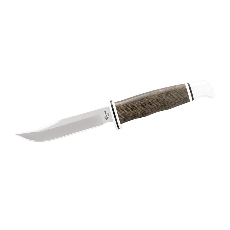 Buck Woodsman Pro Green Micarta 102GRS1