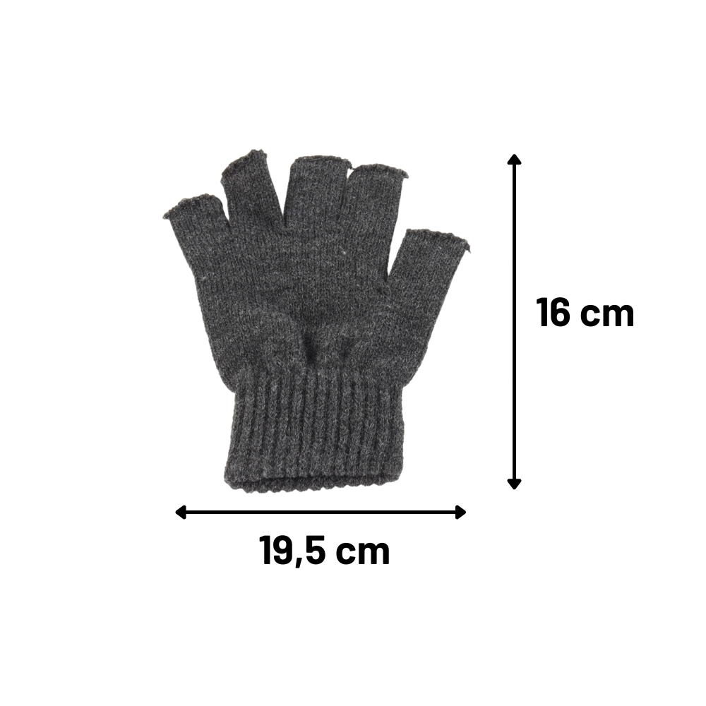 Orange85 fingerlose Handschuhe