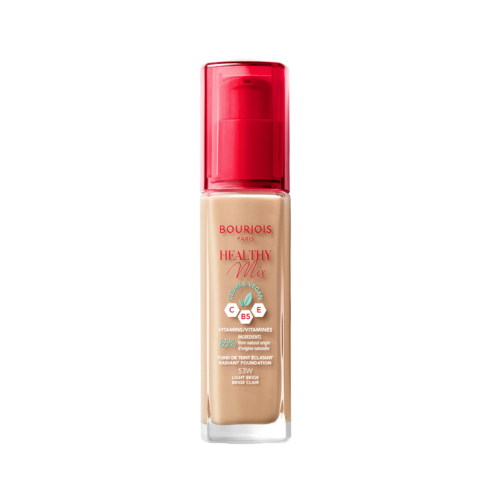 Bourjois Healthy Mix Clean - Clean & Vegan - 53 W Beige Clair Fond de teint