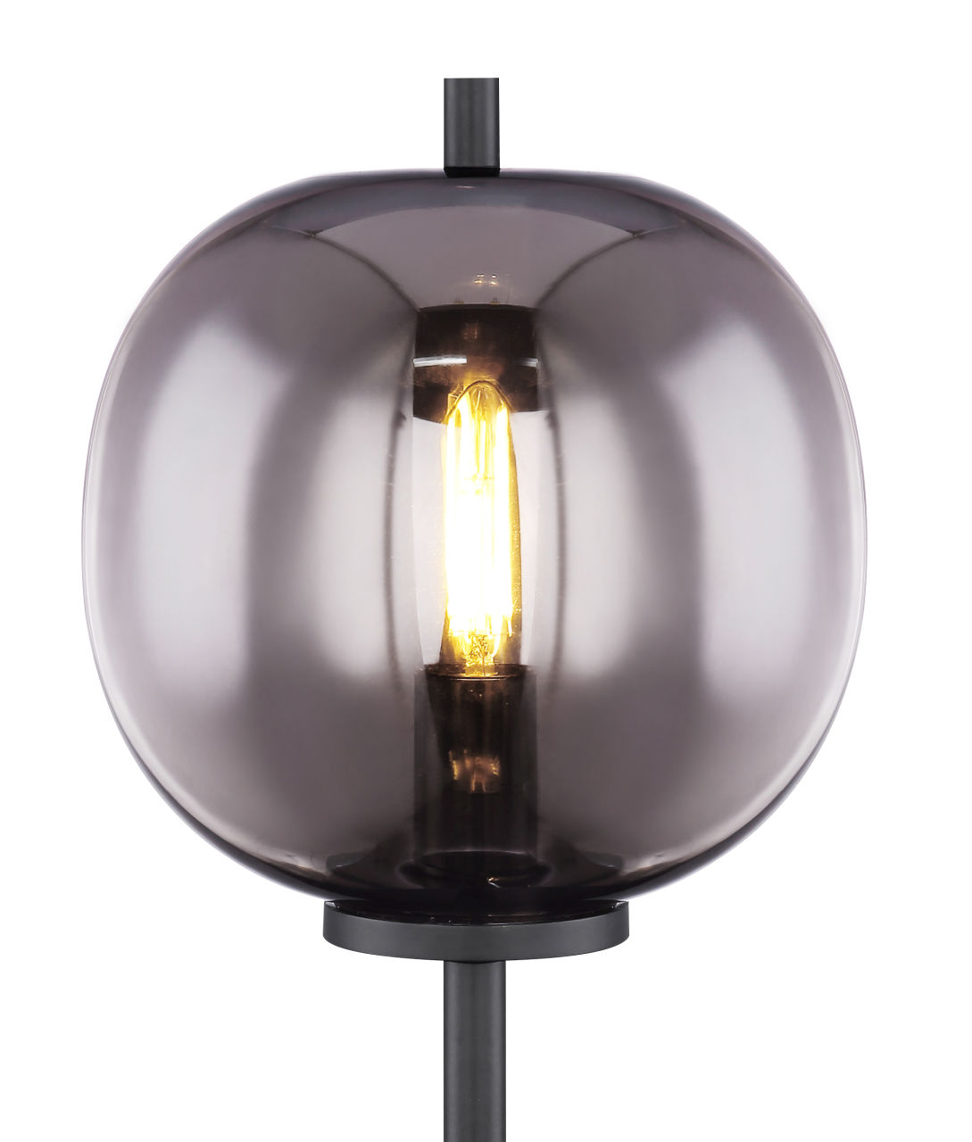 Globo Lighting - BLACKY - Tischleuchte Metall schwarz, 1x E14