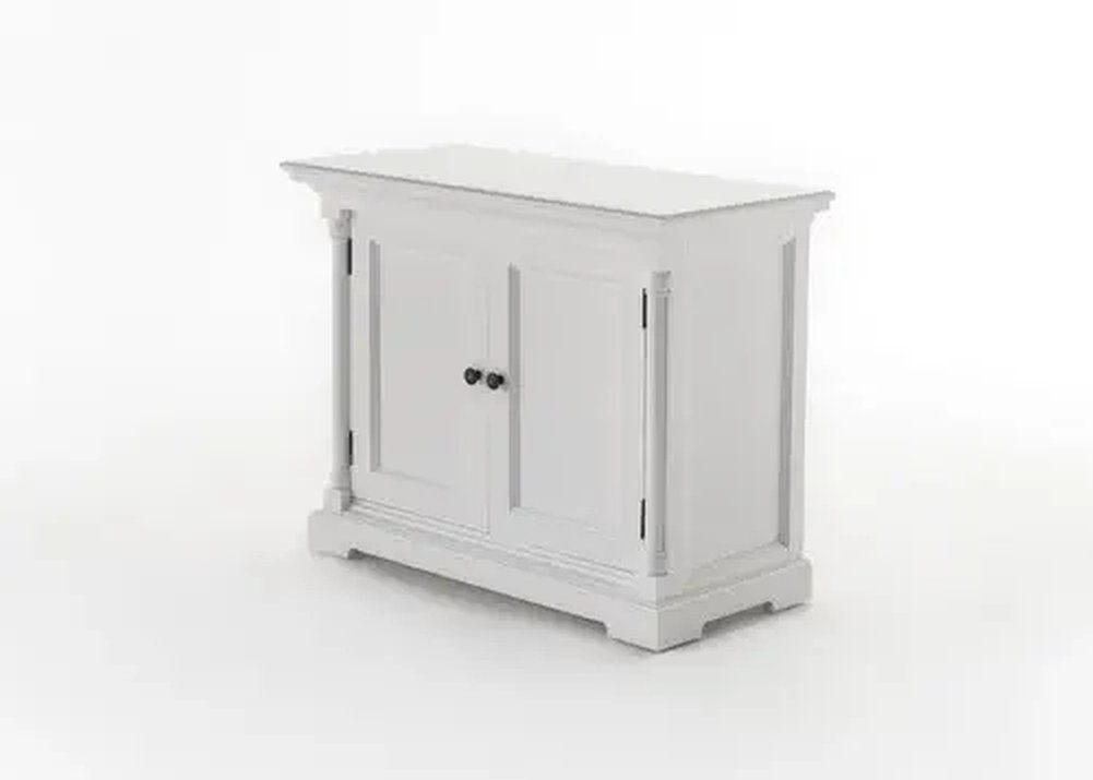 Novasolo Küchenbuffet Provence Verstellbare Regale, Single-Bay Hutch Kabinett