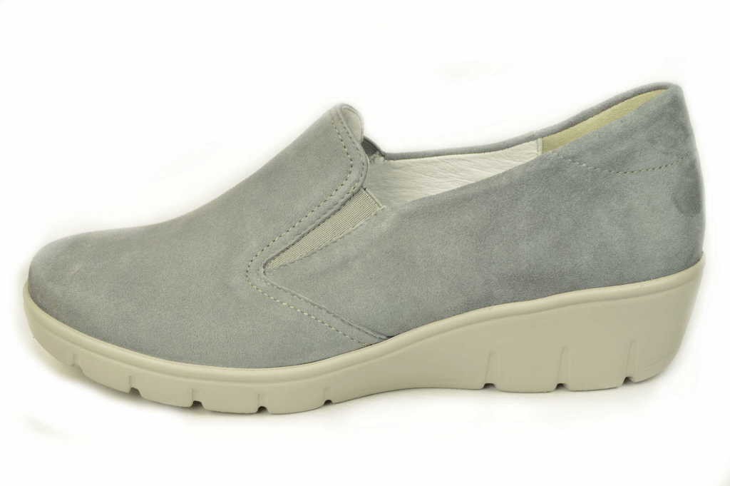 SEMLER Klassische Slipper blau Judith