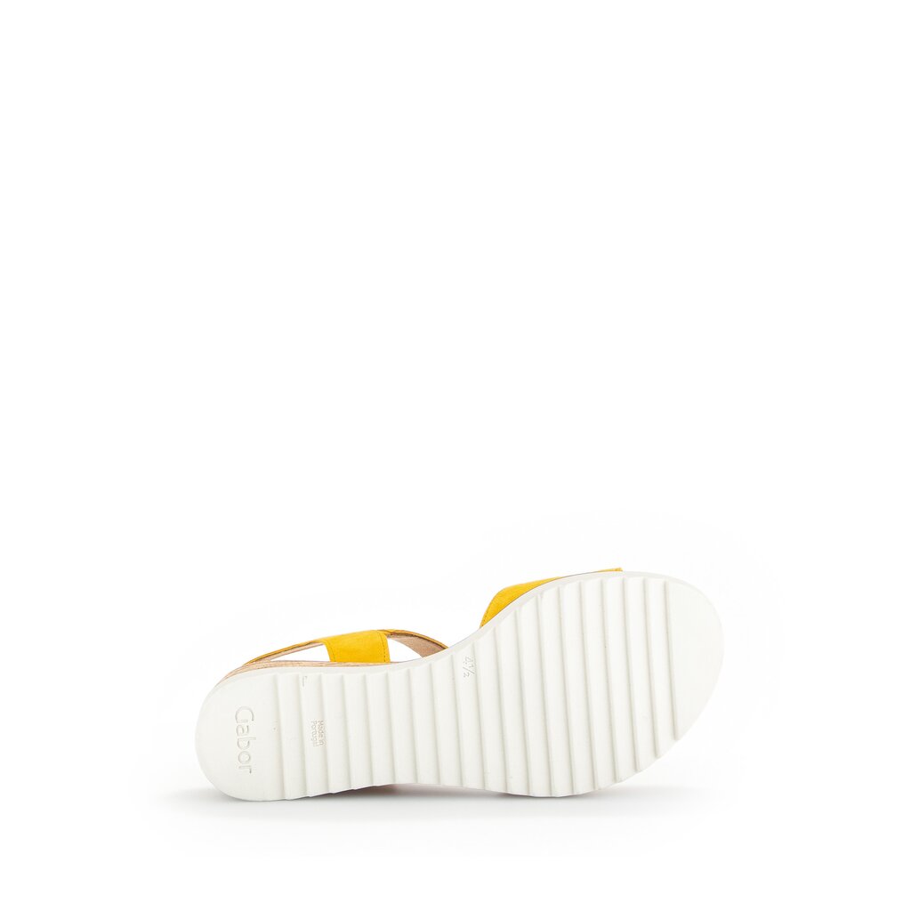 Gabor comfort Keilsandalette gelb