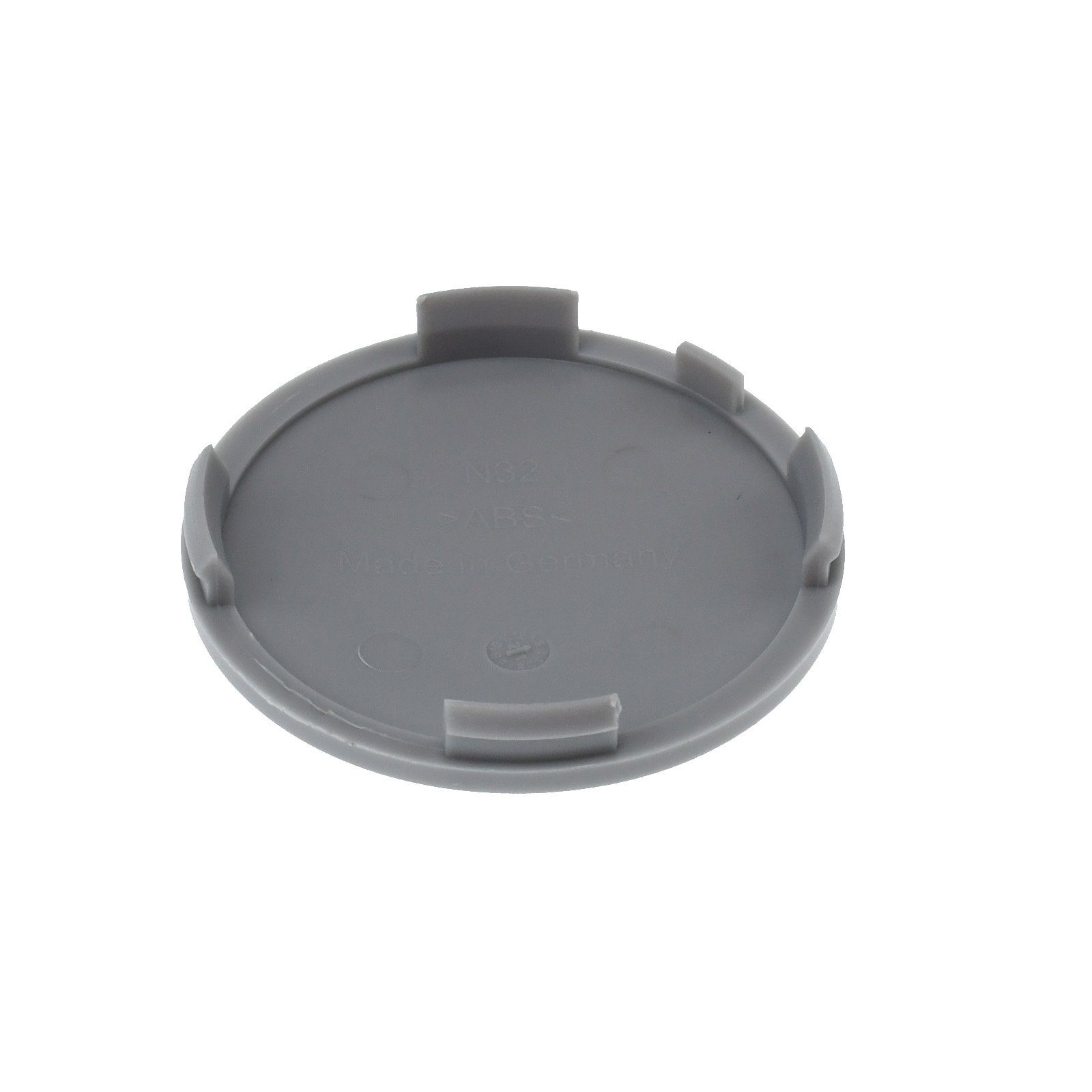 RKC Radkappe 4X 64mm Nabenkappen Kappen Grau Gewölbt für Alutec Rial Anzio