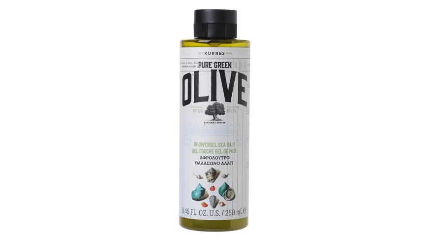 KORRES Pure Greek Olive & Sea Salt Duschgel 250 ml