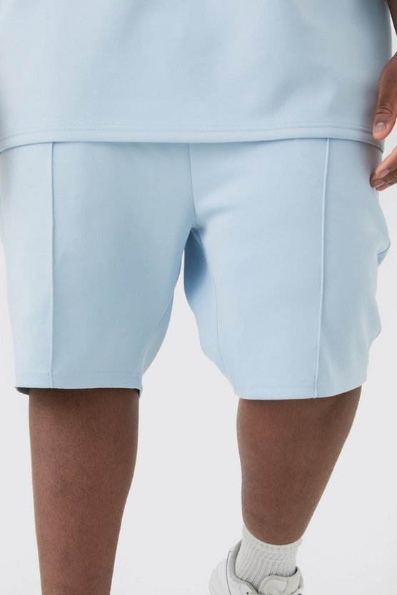 Plus Slim-Fit Scuba Shorts