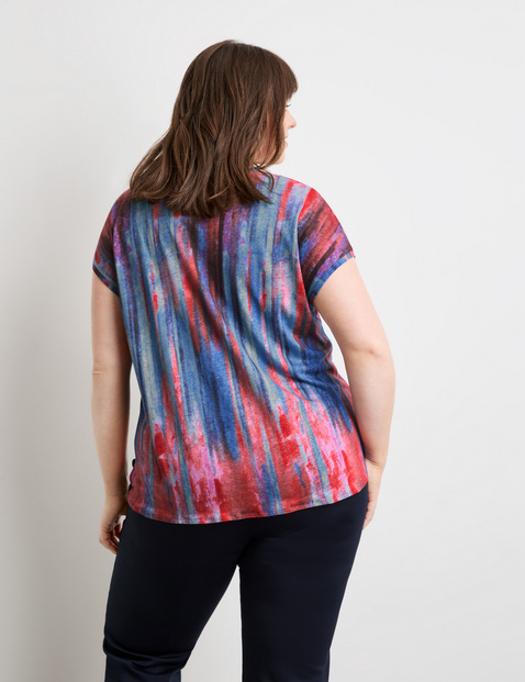 Shirt aus Leinen-Mix