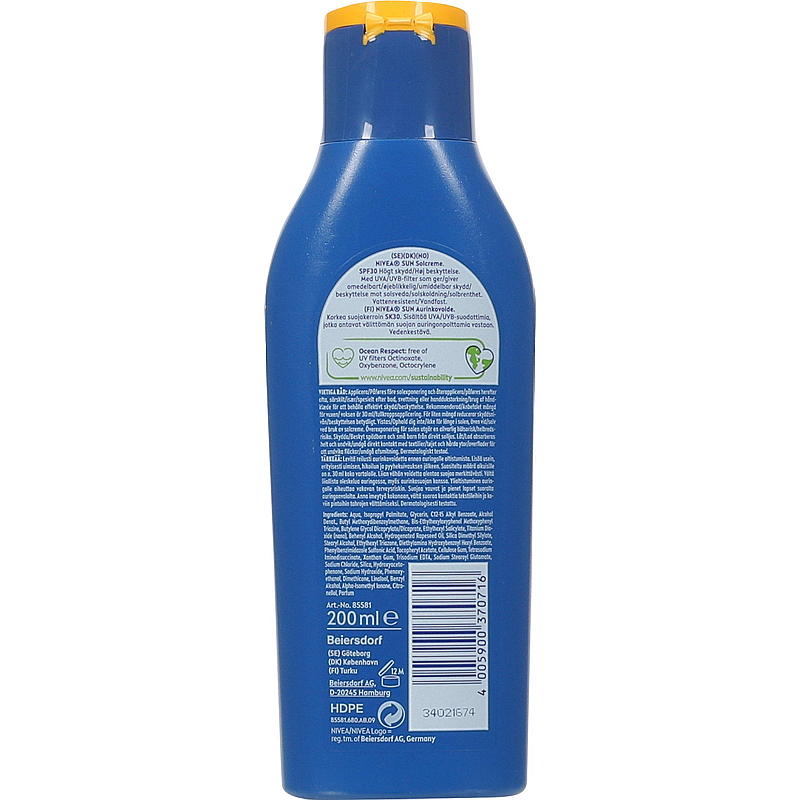 Nivea Nivea Sun SPF30 200 ml lotion Protect