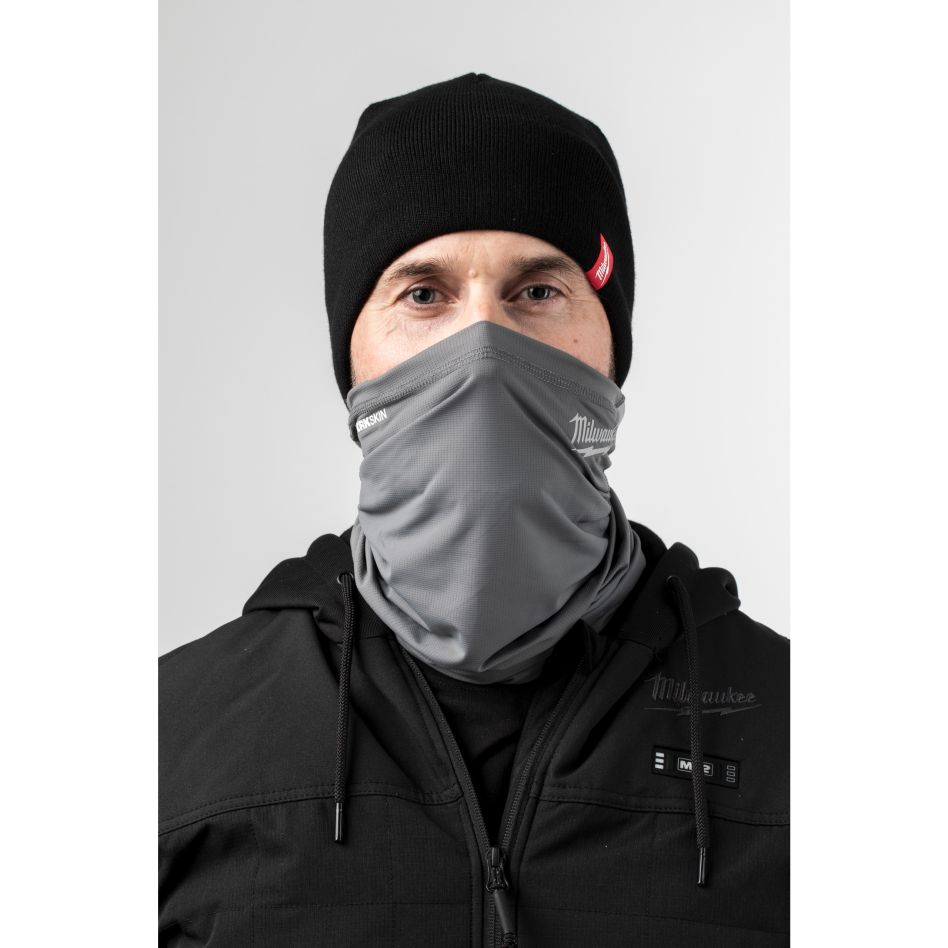Milwaukee Zubehör 4932493093 NGFMP WORKSKIN™ Performance Halswärmer-Gesichtsmaske Grau