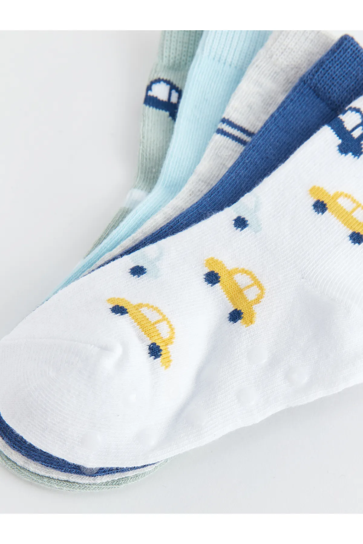 LC Waikiki  Gemusterte Baby-Jungen-Socken im 5er-Pack