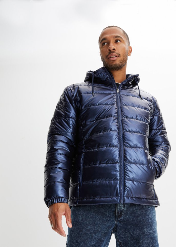 Steppjacke mit Kapuze