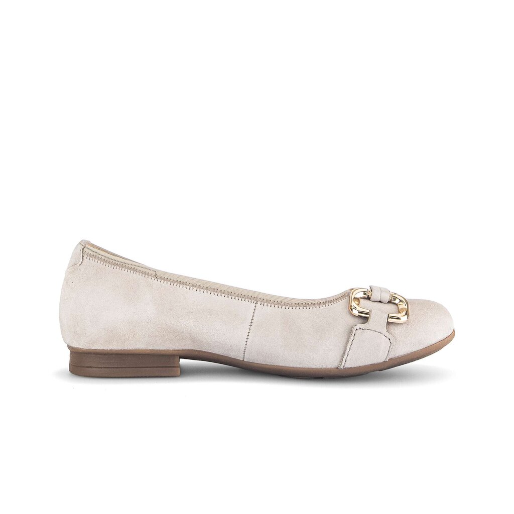 Gabor comfort Eleganter Ballerina beige