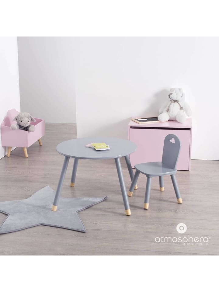 Atmosphera Créateur d'intérieur Kinderstuhl in grau günstig kaufen onesize