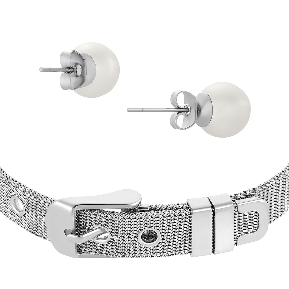 Heideman Set de bijoux Milanaise Boucles d'oreilles