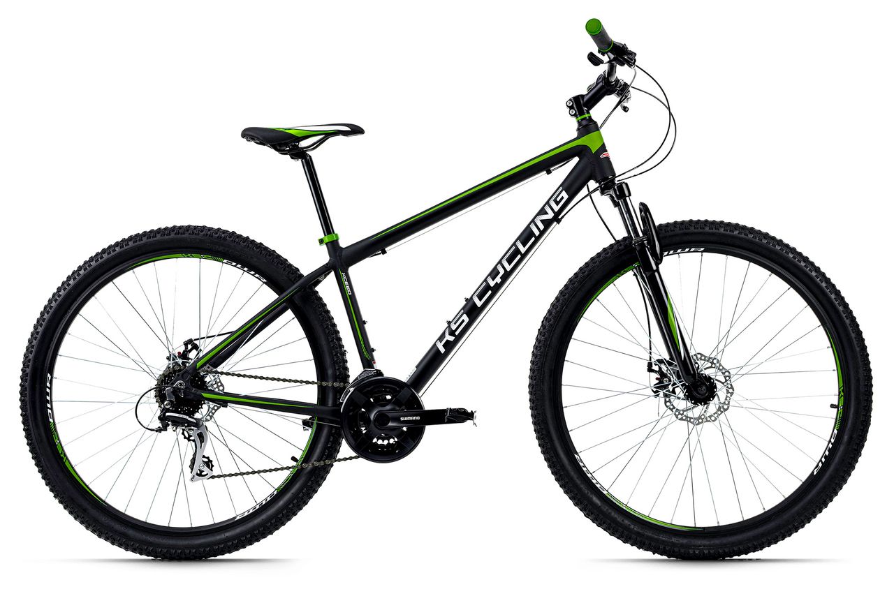 KS Cycling Mountainbike Hardtail 29'' Xceed schwarz-grün RH 46 cm