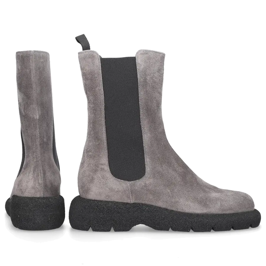 Truman's - Chelsea Boots 9210 Veloursleder - grau