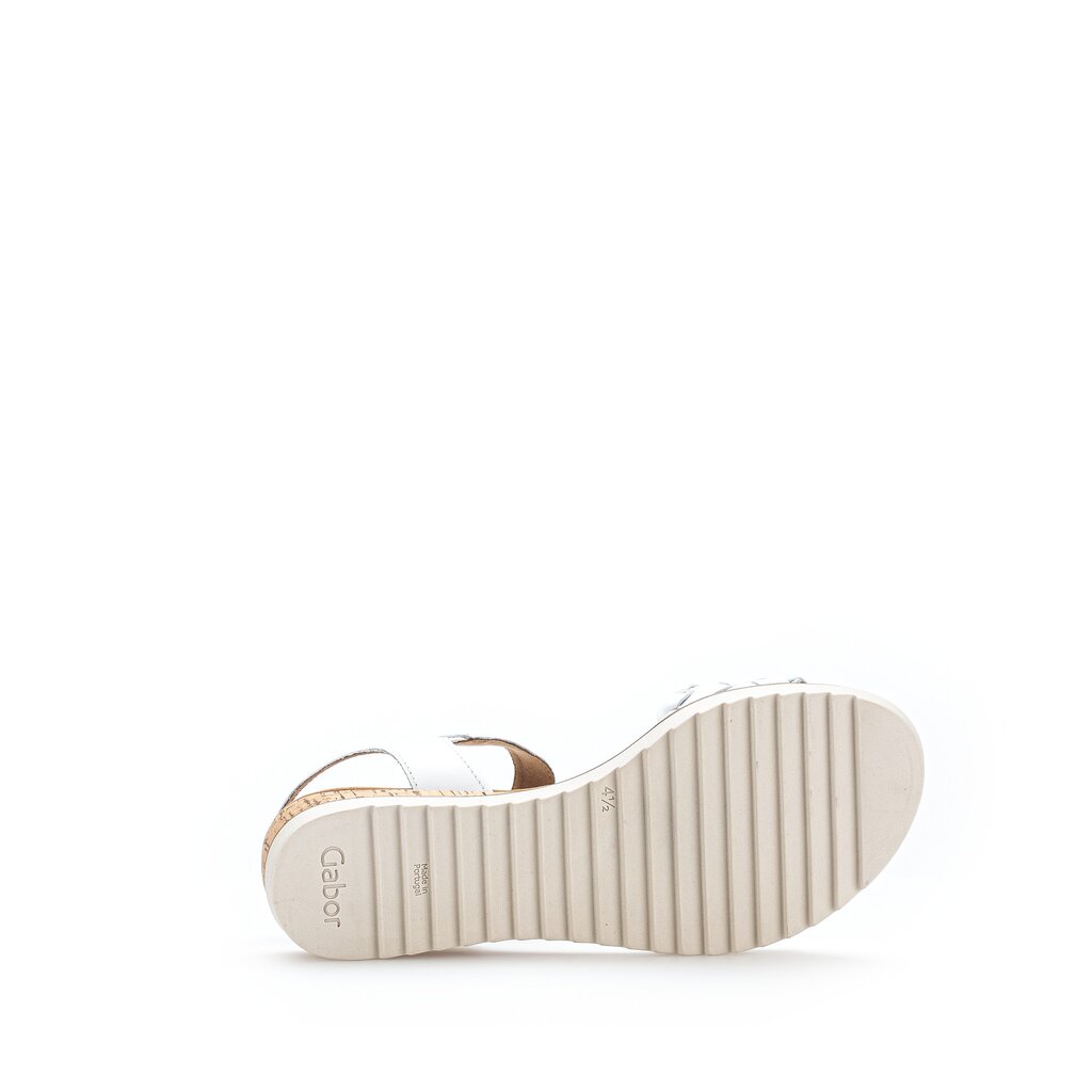 Gabor comfort Keilsandalette weiß