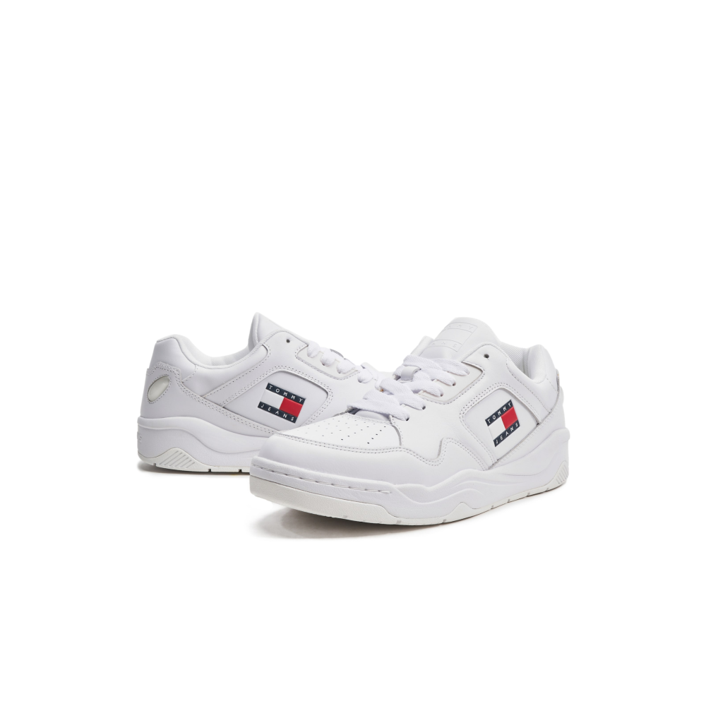 Tommy Hilfiger Tjm Leather EM0EM01350 / weiss