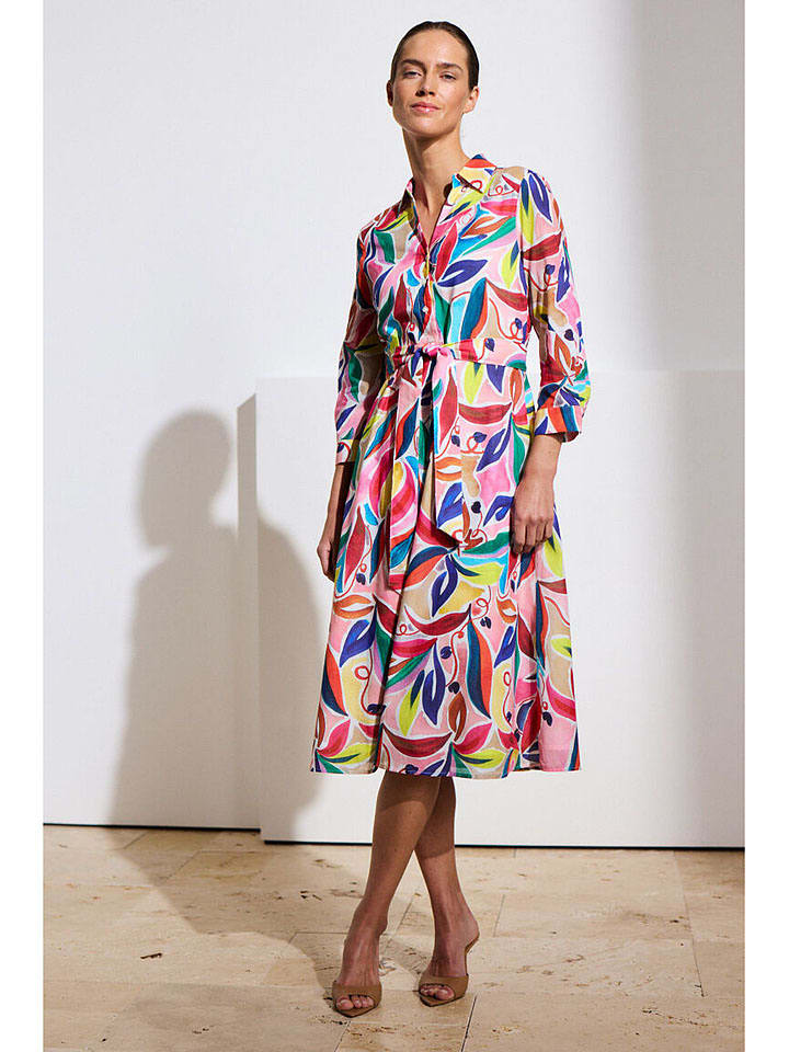 More & More Kleid in Bunt günstig kaufen