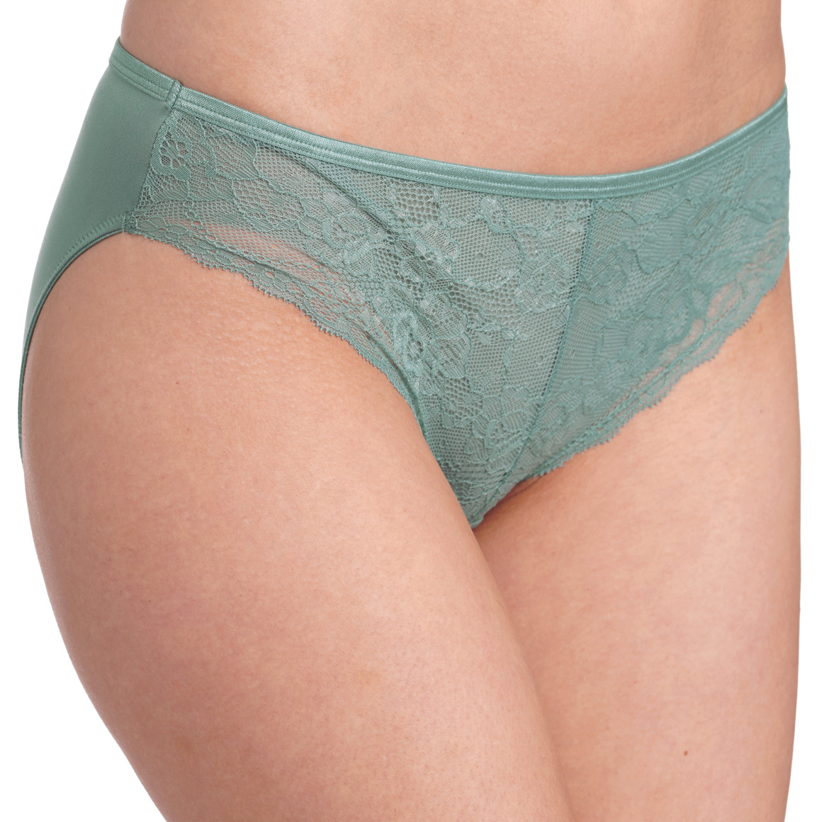 2 Damen Slips mit Spitze