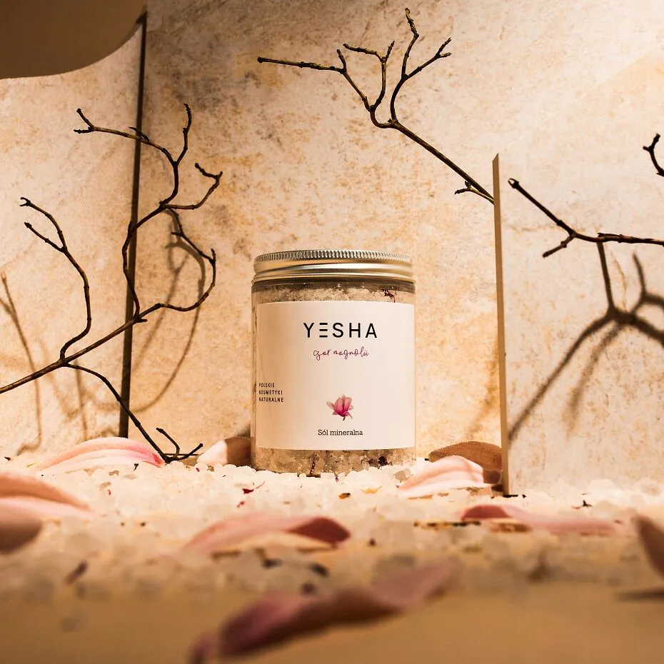 Γούρι Magnolia με μεταλλικό αλάτι Yesha