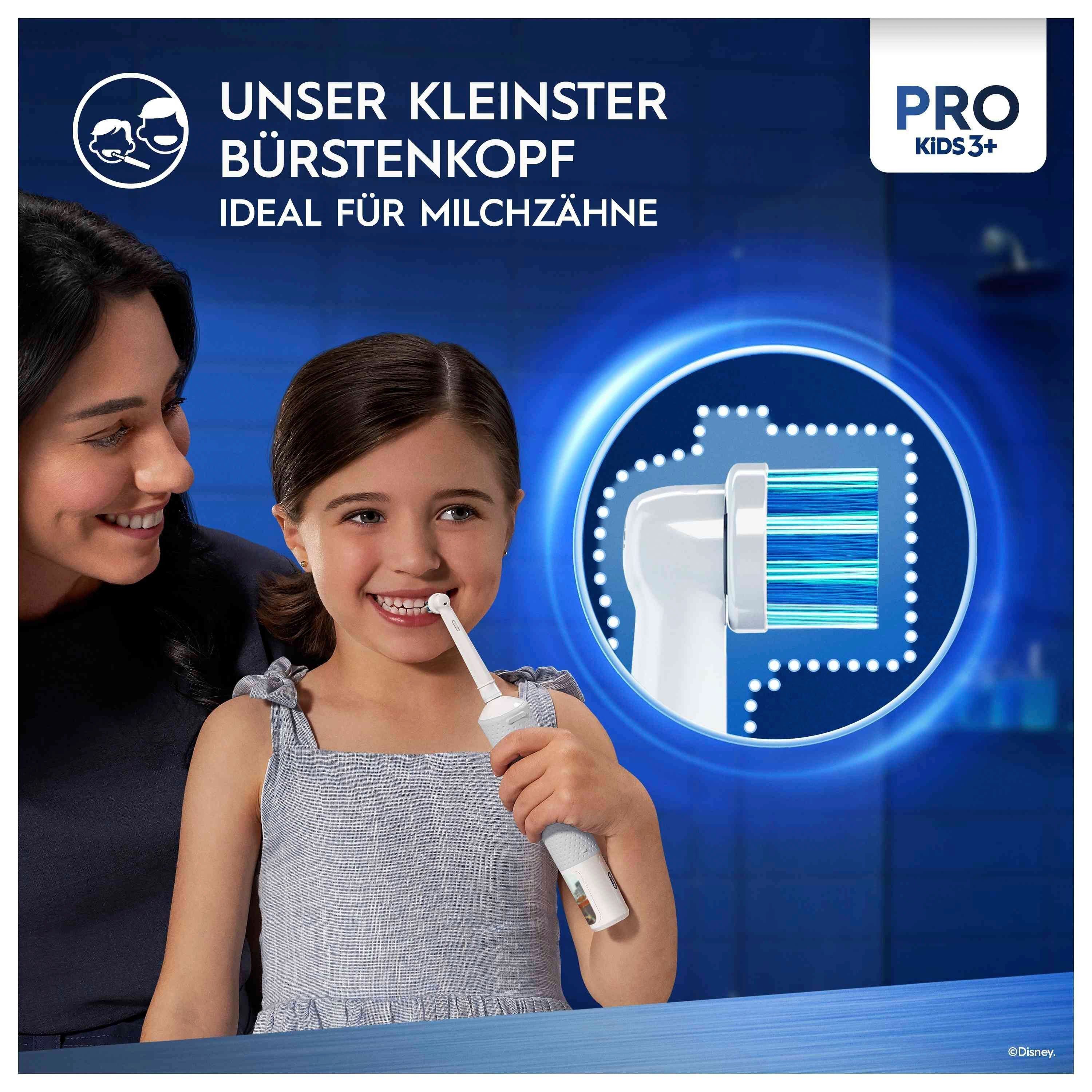 Oral-B Elektrische Zahnbürste Pro Kids  100, Aufsteckbürsten: 1 St., für Kinder ab 3 Jahren