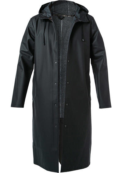 STUTTERHEIM, Regenmantel, PVC wasserdicht, schwarz