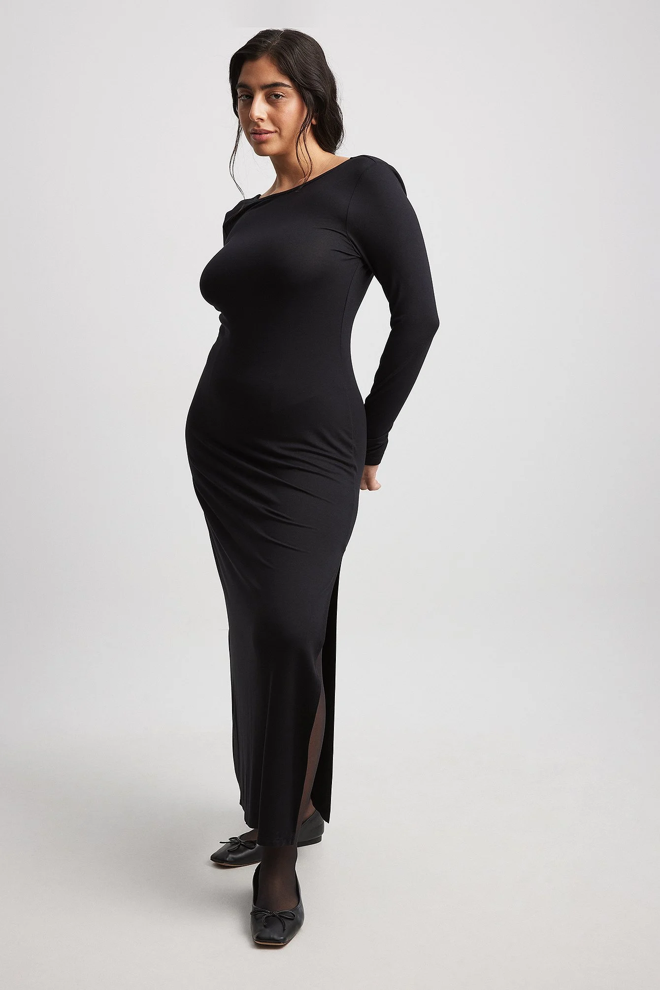 Soft Line Maxi Dress