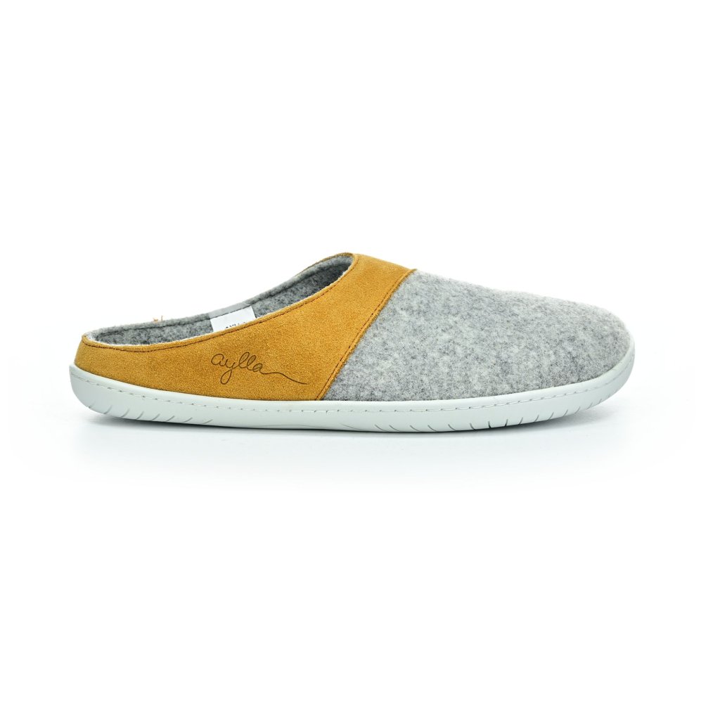 Aylla Shoes Wasi Yellow Barfuß Pantoffeln