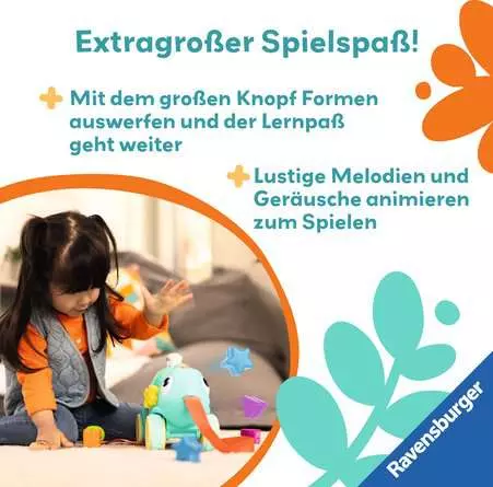 Ravensburger Play+ Musikalisches Farben & Formen Chamäleon